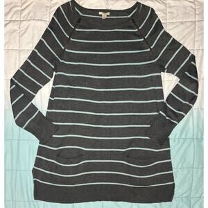 Caslon Striped Tunic Top Size 1
